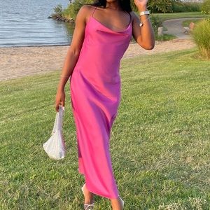 Pink Maxi Dress